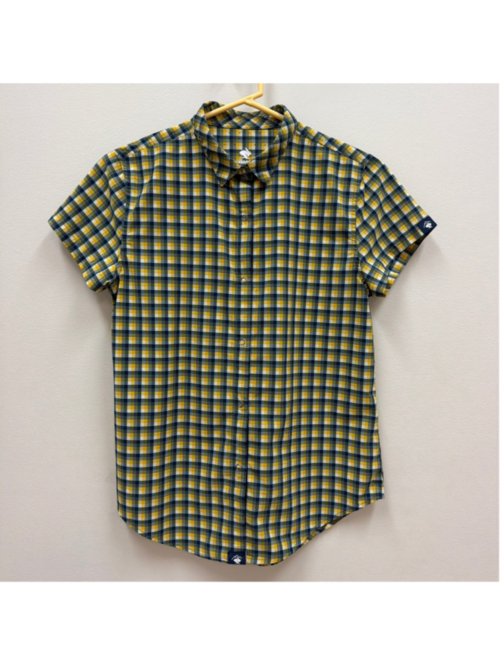 Rabbit Running High Country Plaid Performance Shirt Womens Sz Small!
